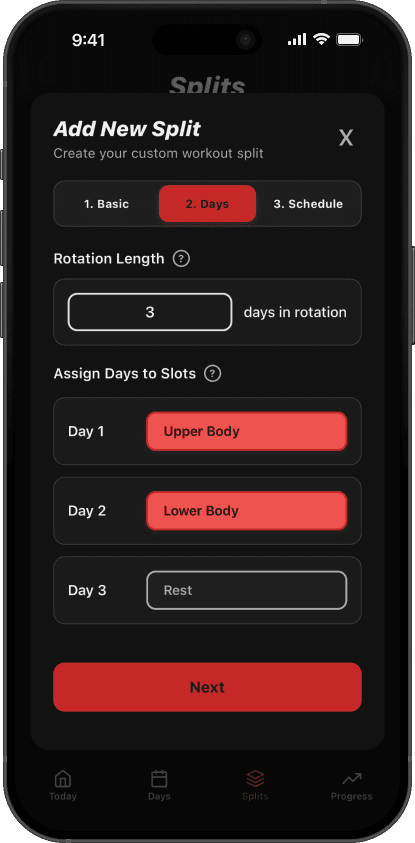 SimpleSplit rotation split screenshot