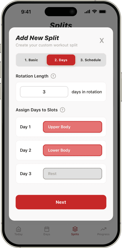 SimpleSplit rotation split screenshot